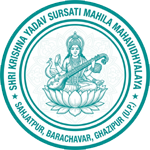 SHRI KRISHNA YADAV SURSATI MAHILA MAHAVIDHYALAYA, SAHJATPUR, BARACHAVAR, GHAZIPUR (U.P.)